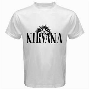 Nirvana Band Music White Color T Shirt Logo I   