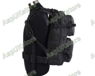 Molle Tactical Assault Hiking Hunting Backpack Bag BK A  