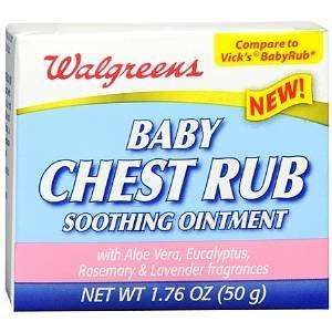   Baby Chest Rub Soothing Ointment, 1.76 oz 