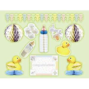  Rubber Ducky Baby Shower Decorating Kit   Soft Moments 