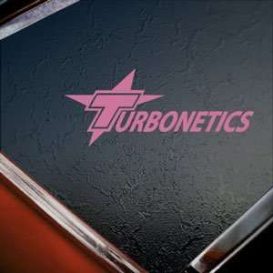  Turbonetics Turbo Pink Decal Car Truck Window Pink Sticker 