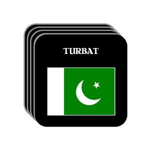  Pakistan   TURBAT Set of 4 Mini Mousepad Coasters 