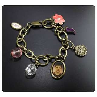 You are looking at Twilight Breaking Dawn Jacob Charm Bracelet