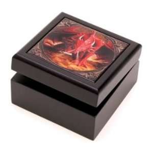  Crimson Dragon Treasure Box