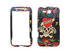 Ed Hardy Love Kills Slowly Pink HTC MyTouch 4G Faceplate Case Cover 