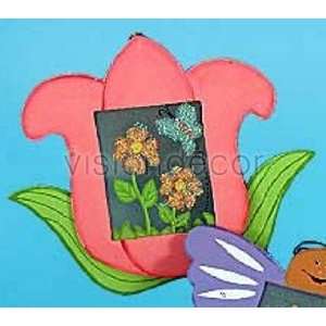  Pink Tulip Flower Country Style Home Wall Plaque Decor 