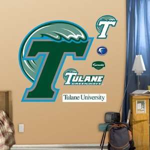  Tulane Green Wave Logo Fathead NIB 