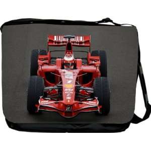 Red Racing Car Design Messenger Bag   Book Bag   School Bag   Reporter 
