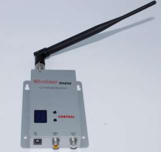8CH Wireless 1500mw CCTV AV signal Transmitter Receiver  
