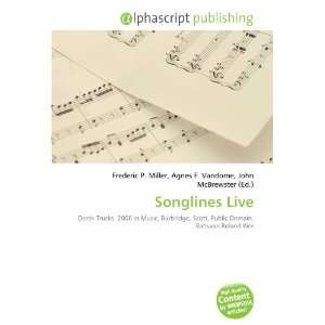  Songlines Live (9786132883247) Books