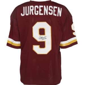 Sonny Jurgensen Autographed Jersey  Details Washington Redskins, HOF 