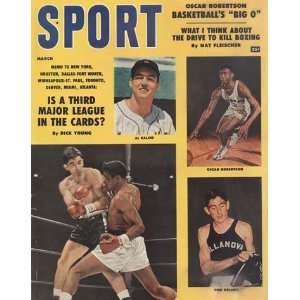 Sport Magazine   Al Kaline, Oscar Robertson, Floyd Patterson, & Ron 