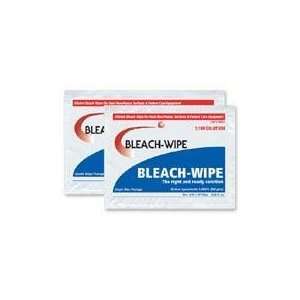  Alcavis Bleach Wipes 2 Pack 1100 Dilution Qty 50 Packs 