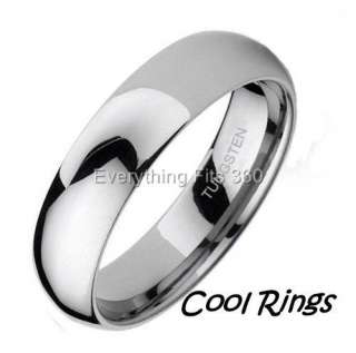Tungsten Carbide Wedding Band Ring 5mm Comfort Fit Sizes 4 to 15