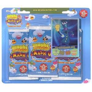  Topps Moshi Monsters Mash Up Trading Card Game 3Pack 