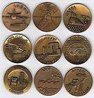 ISRAEL 1965 HISTORICAL CITIES SET 9 MEDAL 13oz SILVER items in 
