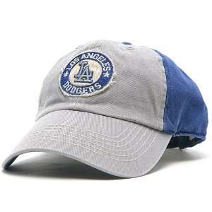  Los Angeles Dodgers Youth Nova Adjustable Cap   Royal/Grey 