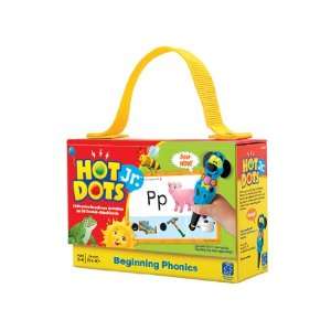 Hot Dots Jr Cards Beginning Phonics