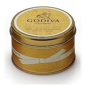  Godiva White Chocolate Scented Candle Travel Tin