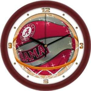  Alabama Crimson Tide UA NCAA 12In Slam Dunk Wall Clock 
