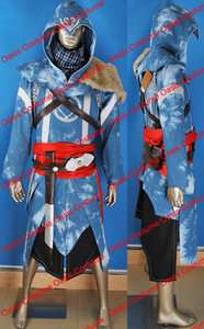 Assassins Creed Revelations Ezio cosplay costume Carnival costume 