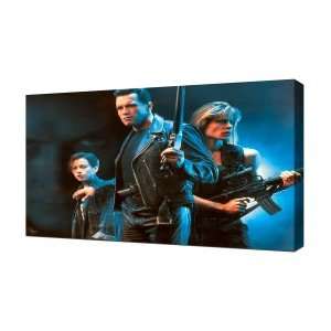  Terminator 2   Canvas Art   Framed Size 12x16   Ready To 