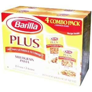 Barilla Plus Multigrain Pasta 4 X 14.5 Oz Boxes, 2 Penne, 2 Rotini 