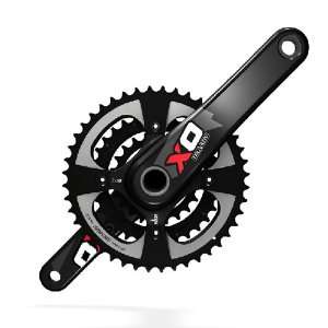  Sram X.0 3X10 22X33X44X175 Black/Red