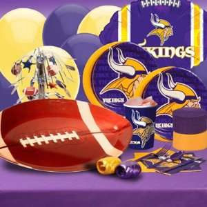  Minnesota Vikings Deluxe Party Kit for 8 Guests Toys 