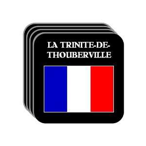 France   LA TRINITE DE THOUBERVILLE Set of 4 Mini Mousepad Coasters