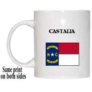  US State Flag   CASTALIA, North Carolina (NC) Mug 