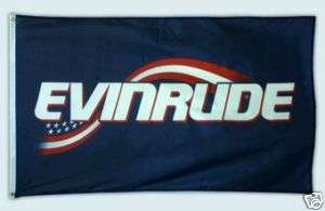 BRP Evinrude E Tec Navy Flag 3 x 5 0764658  