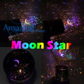 Star moon Beauty Sky Night LED Light Projector Lamp  