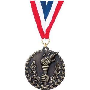   Victory Medals   1 3/4 inches Sculptured Medal VICTORY