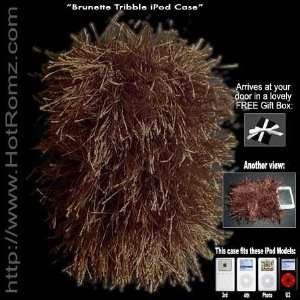  Brown Tribble iPod Case   Cute & Furry Star Trek inspired 