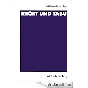 Recht und Tabu (German Edition) Otto Depenheuer  Kindle 