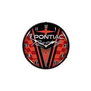 Pontiac Racing Lighted Clock   Review 