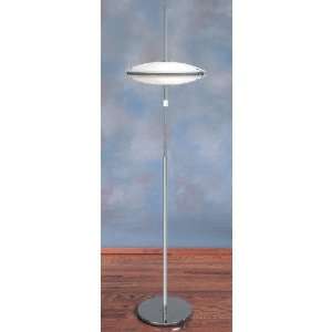 Trend Lighting Corp. UFO Three Light Torchiere Floor Lamp in Polished 