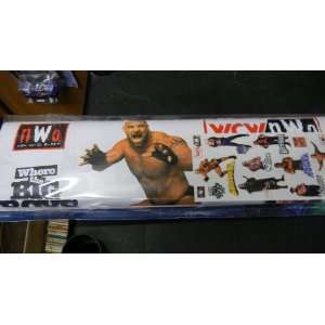  NWO WCW Sticker Set Easy Ups Removable Wall Appliques 