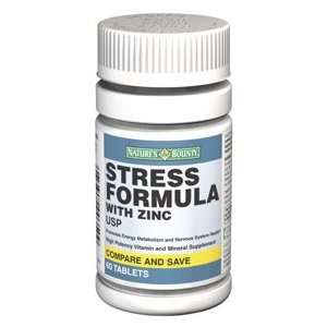Stress Formula Tablets With Zinc, B, C And E, By Natures Bounty   60 
