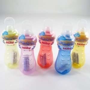  No Spill Cup with Silicone Spout, Boy Colors Baby