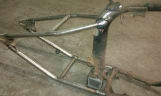 triumph oif weld on hardtail frame drop seat bobber tr6  
