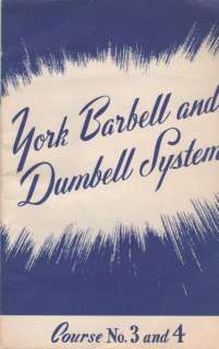 BOB HOFFMAN LOT YORK BARBELL AND DUMBELL SYSTEM 1946 2 BOOKS,3 CHARTS 