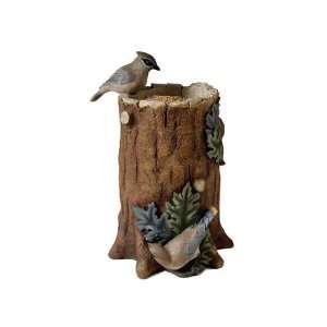 Tree Trunk Statuary/Bird Feeder 