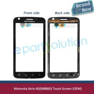 Motorola Atrix 4G (MB860) Touch Screen Lens OEM Digitizer USA SELLER 