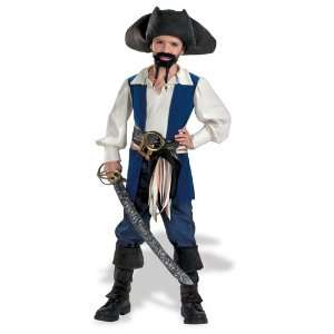   Captain Jack Standard Costume Tweens Size 14 16 Toys & Games
