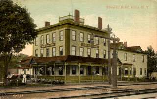 Attica NY   Edwards Hotel   1913  