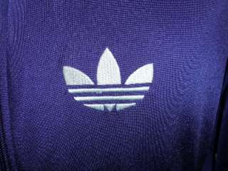 Adidas Mens Firebird Track Top Sports Jacket Purple / Blue BNWT  