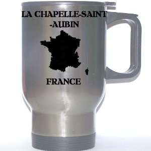  France   LA CHAPELLE SAINT AUBIN Stainless Steel Mug 