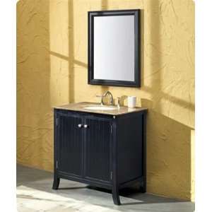   Bathroom Vanity w/ Travertine Countertop   FVN6526TR